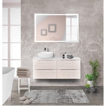 Мебель для ванной BelBagno Etna-1200-S-L Rovere Bianco