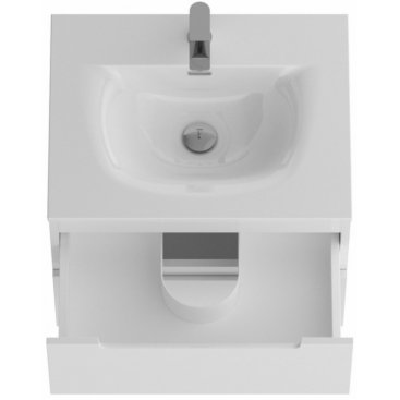 Тумба с раковиной и зеркалом BelBagno Etna 70-BB-8099-70 Bianco Opaco