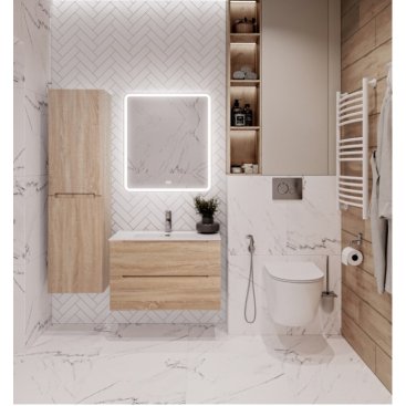 Мебель для ванной BelBagno Etna-700 Rovere Bianco