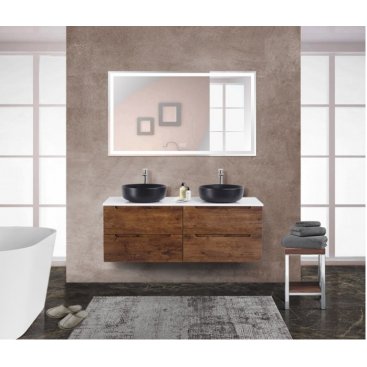 Мебель для ванной BelBagno Etna-1400-2-S Rovere Moro