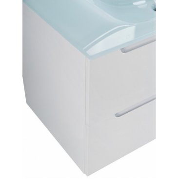 Тумба с раковиной BelBagno Etna 80-BB810/465-LV-VTR-BL Bianco Lucido