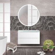 Мебель для ванной BelBagno Etna-800-BB810/465-LV-VTR-BO Bianco Lucido