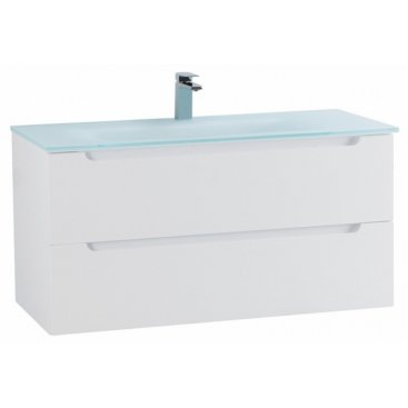 Тумба с раковиной BelBagno Etna 80-BB810/465-LV-VTR-BO Bianco Lucido