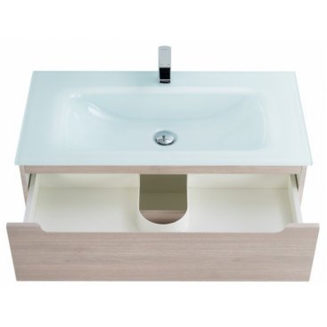 Тумба с раковиной BelBagno Etna 80-BB810/465-LV-VTR-BL Rovere Grigio