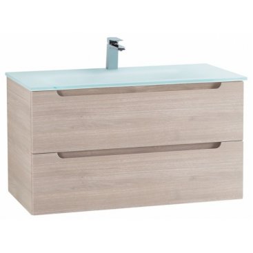 Тумба с раковиной BelBagno Etna 80-BB810/465-LV-VTR-BO Rovere Grigio