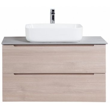 Тумба со столешницей и раковиной BelBagno Etna 80-KEP-80-CESTR-BB1304 Rovere Grigio