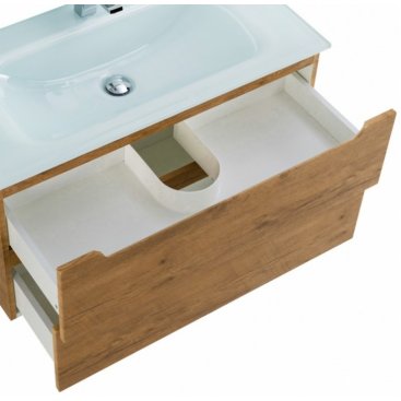 Тумба с раковиной BelBagno Etna 80-BB810/465-LV-VTR-BL Rovere Nature