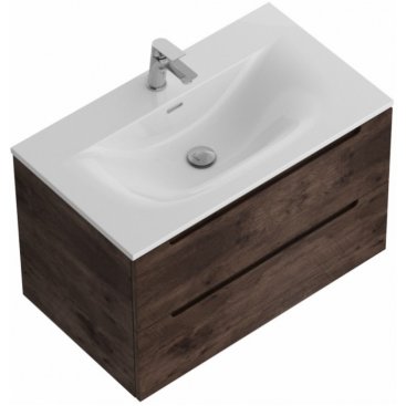 Тумба с раковиной BelBagno Etna 80-BB-8099-80 Rovere Moro