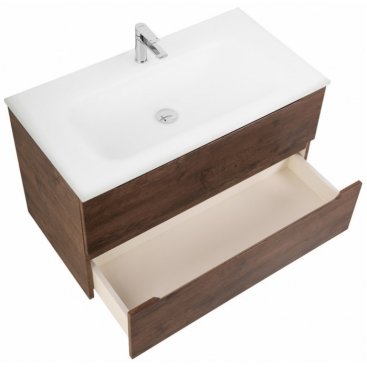 Тумба с раковиной BelBagno Etna 80-BB810/465-LV-VTR-BO Rovere Moro