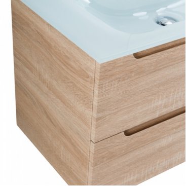 Тумба с раковиной BelBagno Etna 80-BB810/465-LV-VTR-BL Rovere Bianco