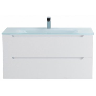 Тумба с раковиной BelBagno Etna 90-BB910/465-LV-VTR-BL Bianco Lucido