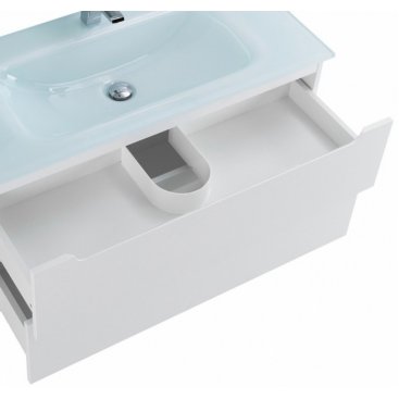 Мебель для ванной BelBagno Etna-900-BB910/465-LV-VTR-BL Bianco Lucido