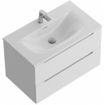 Тумба с раковиной BelBagno Etna 90-BB-8099-90 Bianco Lucido