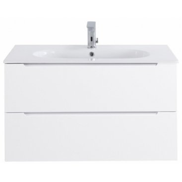 Тумба с раковиной BelBagno Etna 90-LOV-900-LVB Bianco Lucido