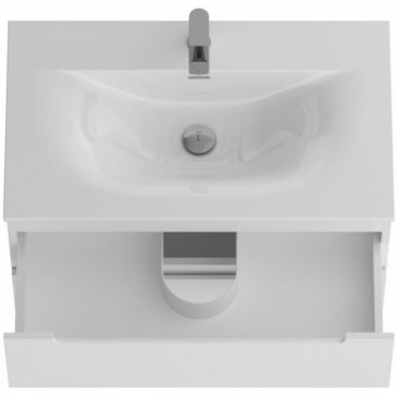 Тумба с раковиной и зеркалом BelBagno Etna 90-BB-8099-90 Bianco Opaco