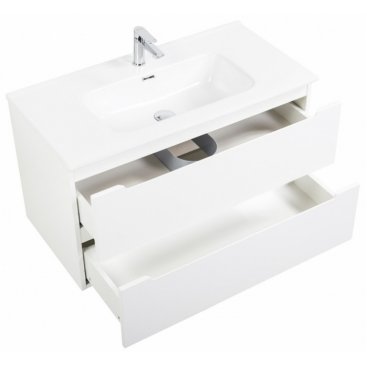 Тумба с раковиной BelBagno Etna 90-BB900ETL Bianco Opaco