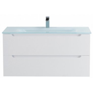 Тумба с раковиной BelBagno Etna 90-BB910/465-LV-VTR-BL Bianco Opaco