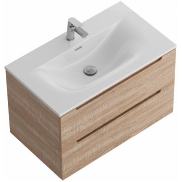 Тумба с раковиной BelBagno Etna 90-BB-8099-90 Rovere Bianco