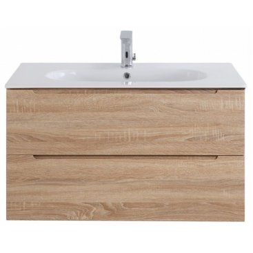 Тумба с раковиной BelBagno Etna 90-LOV-900-LVB Rovere Bianco