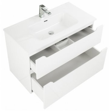 Тумба с раковиной BelBagno Etna H60-100-BB1000ETL Bianco Lucido