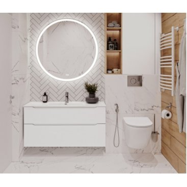 Мебель для ванной BelBagno Etna-H60-1200-BB1200ETL Bianco Lucido