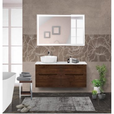 Мебель для ванной BelBagno Etna-H60-1200-S-L Rovere Moro