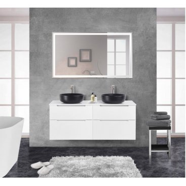 Мебель для ванной BelBagno Etna-H60-1400-2-S Bianco Lucido