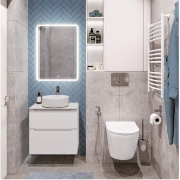 Мебель для ванной BelBagno Etna-H60-700-S Bianco Lucido