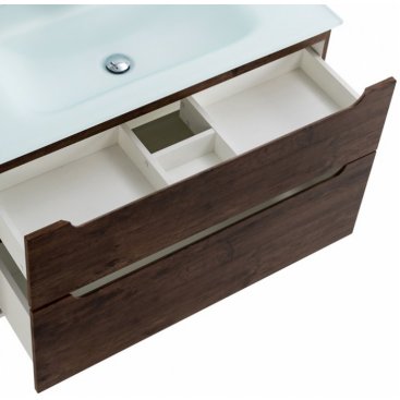 Тумба с раковиной BelBagno Etna H60-80-BB810/465-LV-VTR-BO Rovere Moro