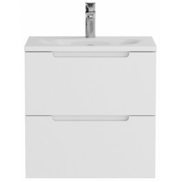 Тумба с раковиной и зеркалом BelBagno Etna 39-50-BB-8099-3-50 Bianco Lucido