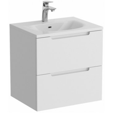 Тумба с раковиной и зеркалом BelBagno Etna 39-50-BB-8099-3-50 Bianco Lucido