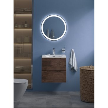 Тумба с раковиной BelBagno Etna 39-50-BB-8099-3-50 Rovere Moro