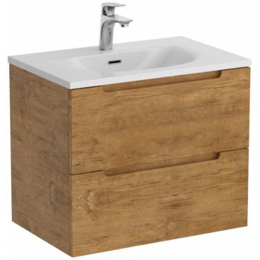 Тумба с раковиной и зеркалом BelBagno Etna 39-60-BB-8099-3-60 Rovere Nature