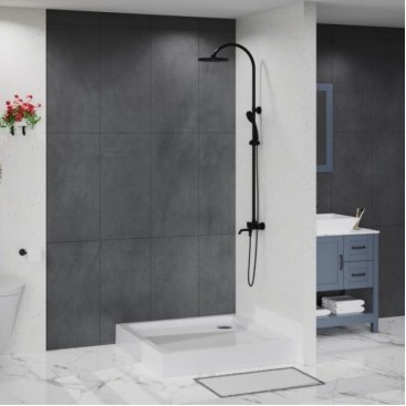 Поддон акриловый BelBagno TRAY-BB-A-100-15-W