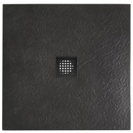 Поддон из искусственного мрамора BelBagno TRAY-MR-UNO-A-90-35-NERO-NO