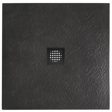 Поддон из искусственного мрамора BelBagno TRAY-MR-UNO-A-90-35-NERO-NO