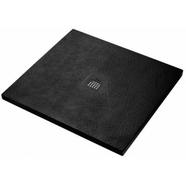 Поддон из искусственного мрамора BelBagno TRAY-MR-UNO-A-90-35-NERO-NO
