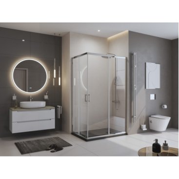 Поддон из искусственного мрамора BelBagno TRAY-MR-UNO-AH-120/80-35-NERO-NO