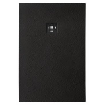 Поддон из искусственного мрамора BelBagno TRAY-MR-UNO-AH-120/80-35-NERO-NO
