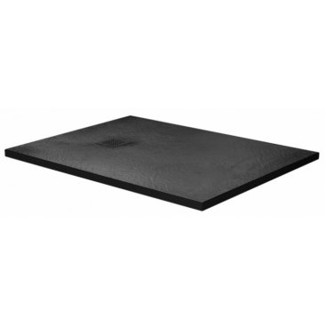Поддон из искусственного мрамора BelBagno TRAY-MR-UNO-AH-120/80-35-NERO-NO