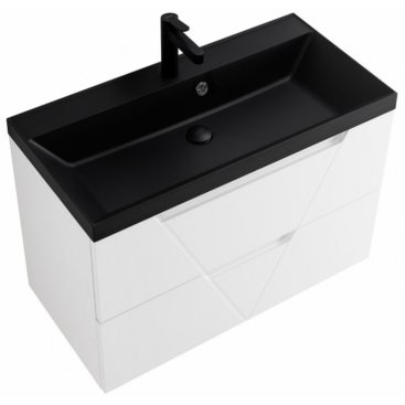 Мебель для ванной BelBagno Vittoria 100P-B Bianco Lucido