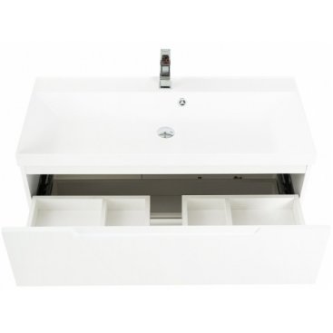 Мебель для ванной BelBagno Vittoria 100P Bianco Lucido