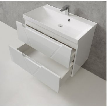 Мебель для ванной BelBagno Vittoria 90P Bianco Lucido