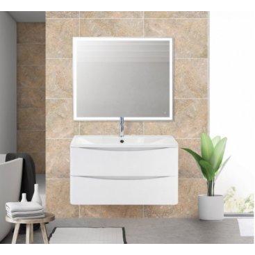 Мебель для ванной BelBagno Acqua 100 Bianco Lucido