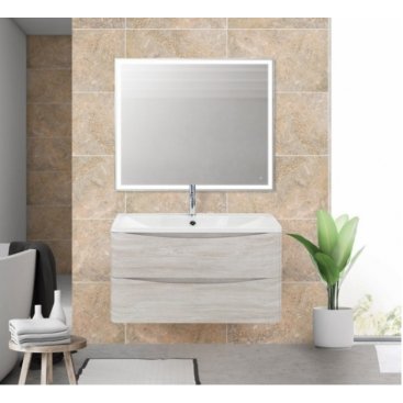 Тумба с раковиной BelBagno Acqua 100 Rovere Vintage Bianco