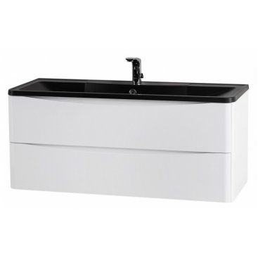 Тумба с раковиной BelBagno Acqua 120-B Bianco Lucido