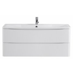 Тумба с раковиной BelBagno Acqua 120 Bianco Lucido