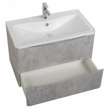 Тумба с раковиной BelBagno Acqua 80 Cemento Verona Grigio