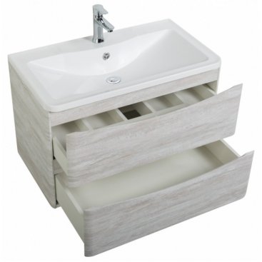 Тумба с раковиной BelBagno Acqua 80 Rovere Vintage Bianco