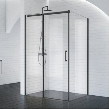 Душевой уголок BelBagno ACQUA-AH-1-140/90 Nero